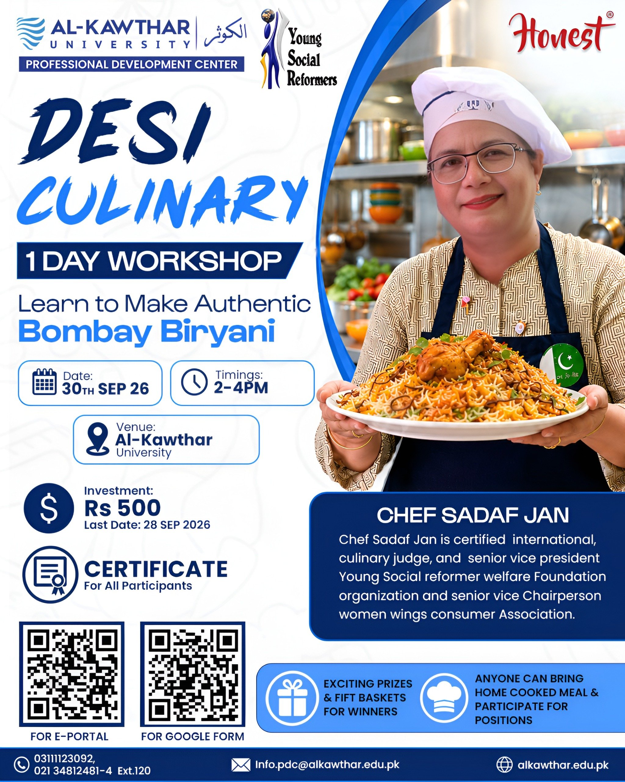 Desi Culinary Workshop